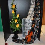"Sing a Song of Roses" by Jeannette Lawrence, Fort Dodge Federated Garden Club (90+ design)