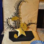 "Starry, Starry Night" - by Janna Boyd, Pella Garden Club; Petite Award (for top small design in show 8 inches or less in any direction)